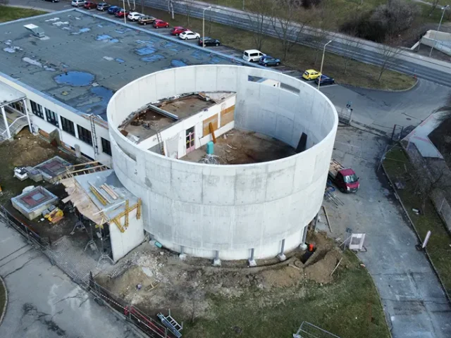 Přístavba školní jídelny Česká Lípa